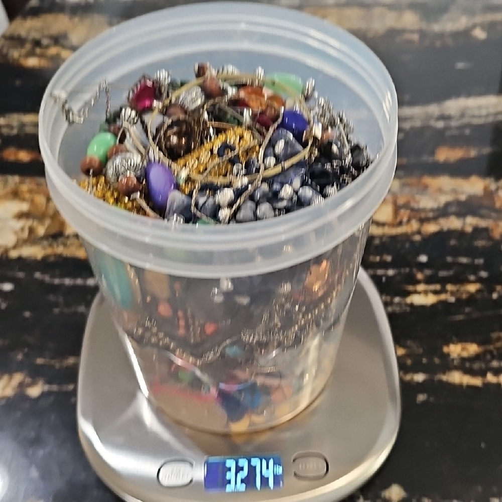 Wearable Mixed Jewelry Lot - 3lbs
